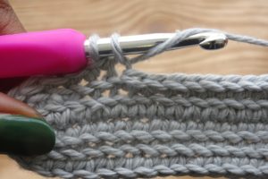 Modified Single Crochet Stitch