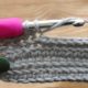 Modified Single Crochet Stitch