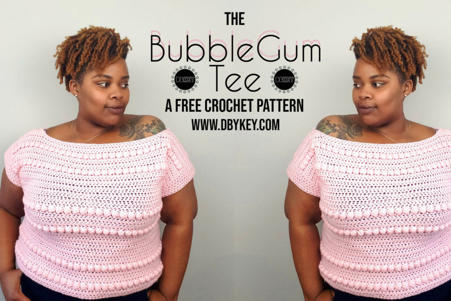 Bubblegum Tee Crochet Pattern